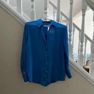 Zara Satin Effect Blouse